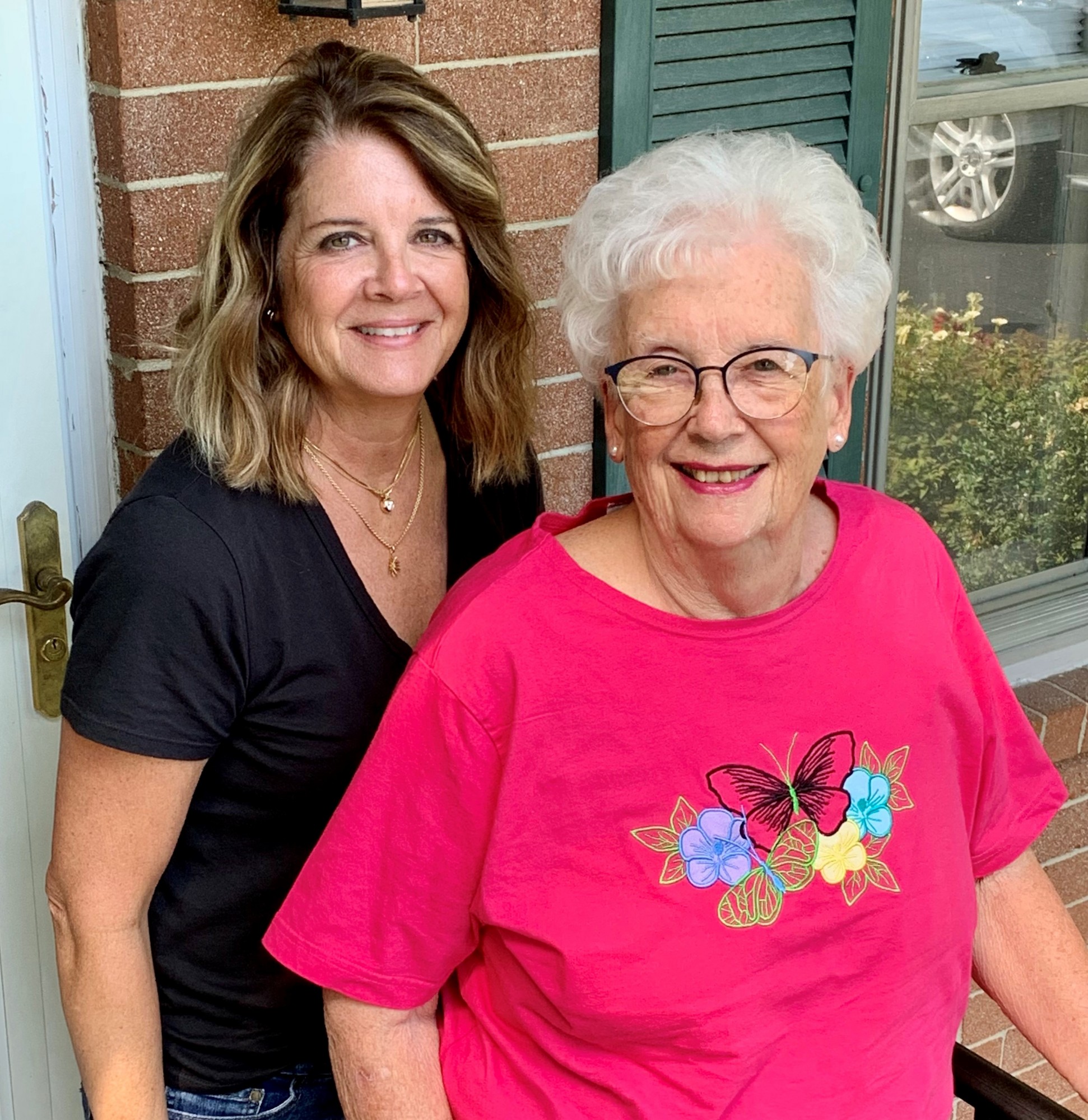 Kim Cosiano and her mother, Mary Pettys